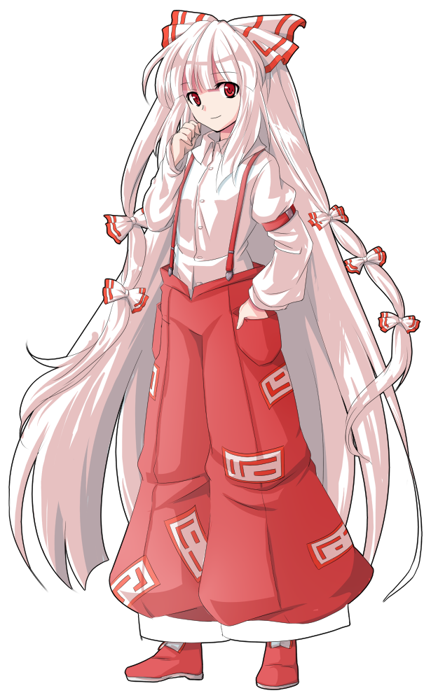 Fujiwara no Mokou - Full Body