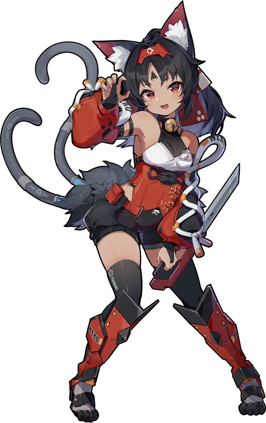 Mana Nekomiya - Full Body