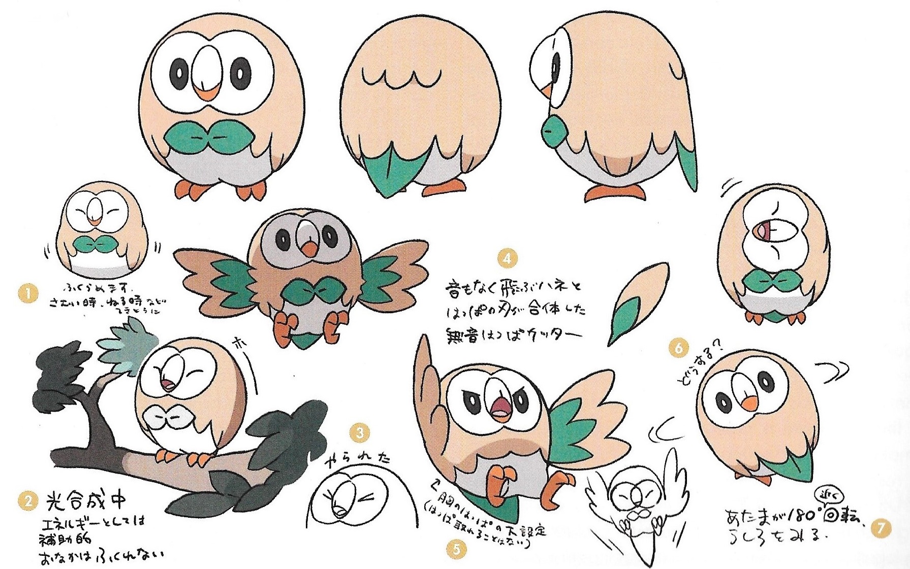 Rowlet - Full Body