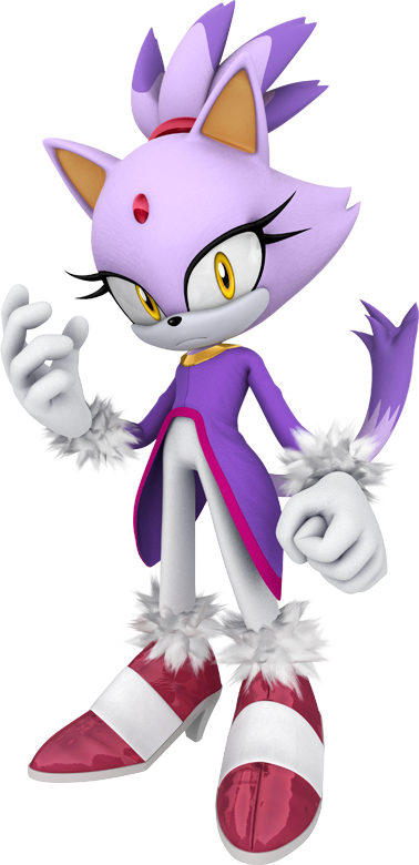 Blaze the Cat - Full Body