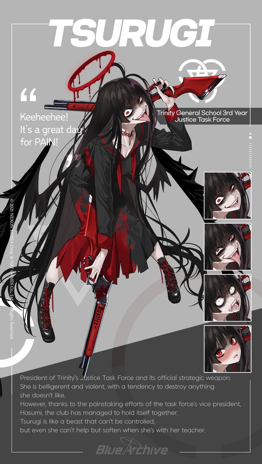 Kenzaki Tsurugi - Full Body
