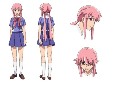 Gasai Yuno - Full Body