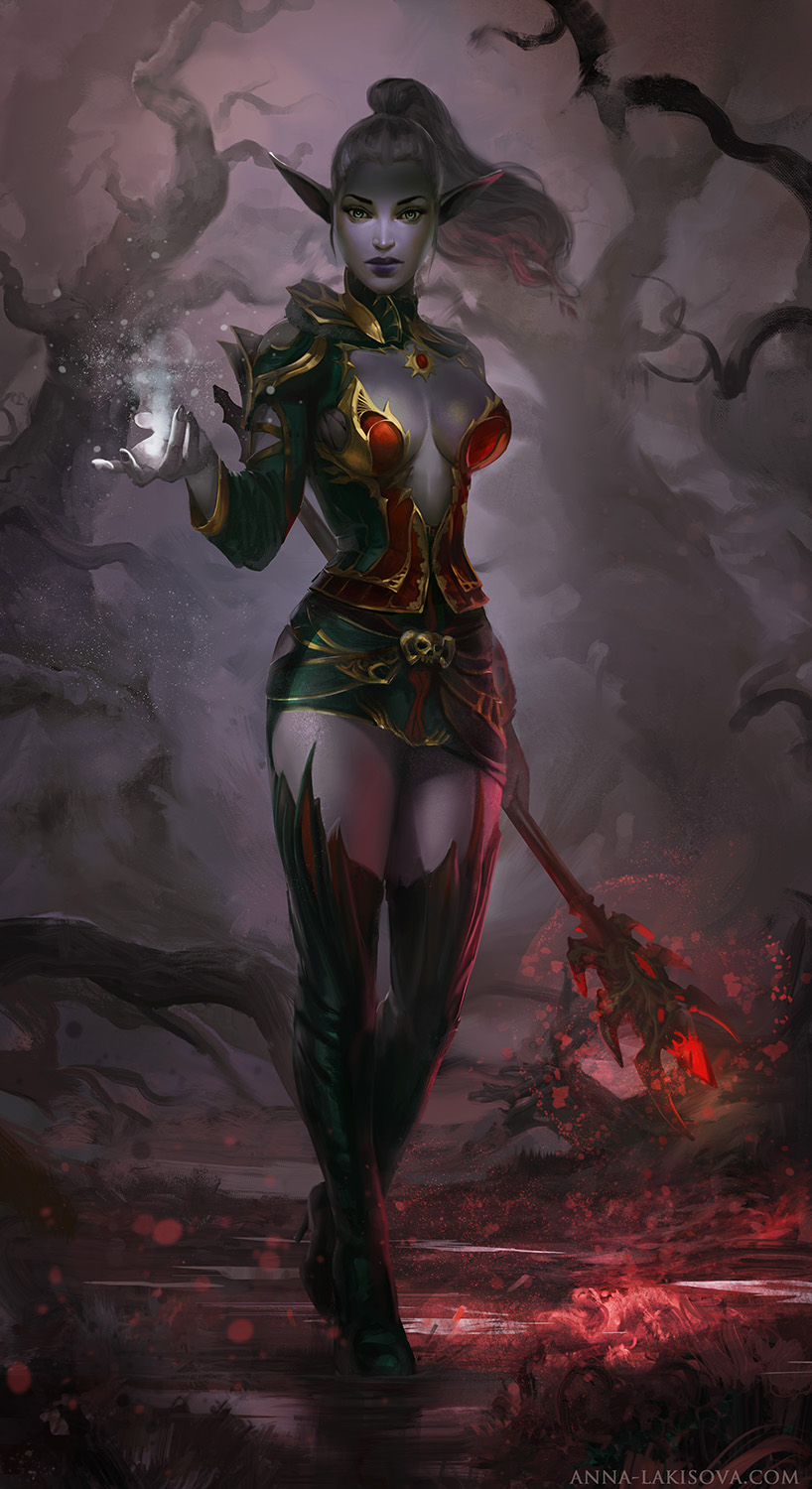 Dark Elf - Full Body