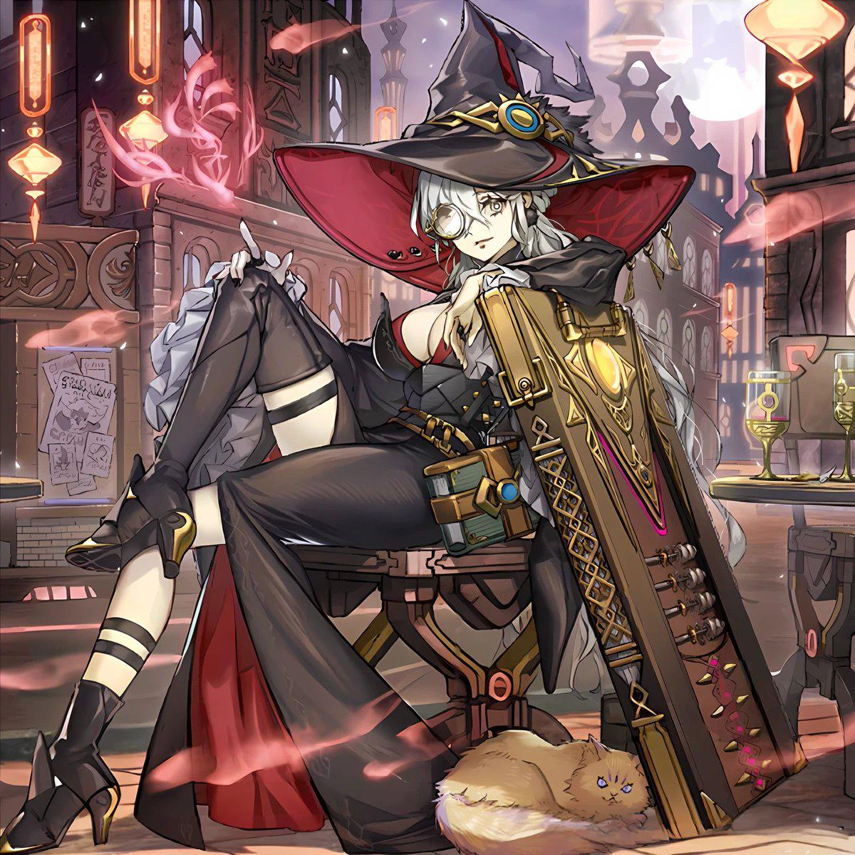 Diabellstar the Black Witch - Full Body
