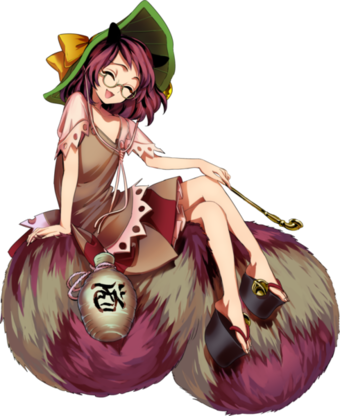 Futatsuiwa Mamizou - Full Body