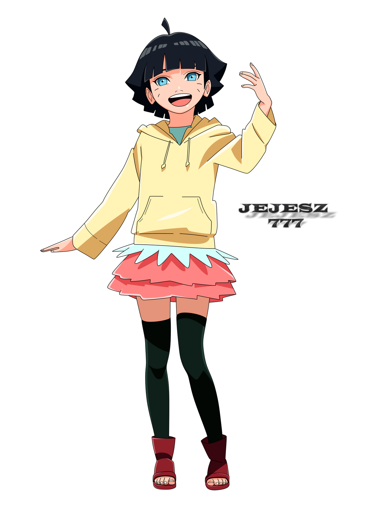 Himawari Hinata - Full Body