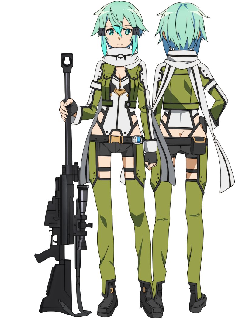 Asada Shino (Sinon) - Full Body