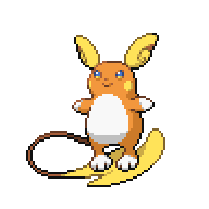 Alolan Raichu - Full Body