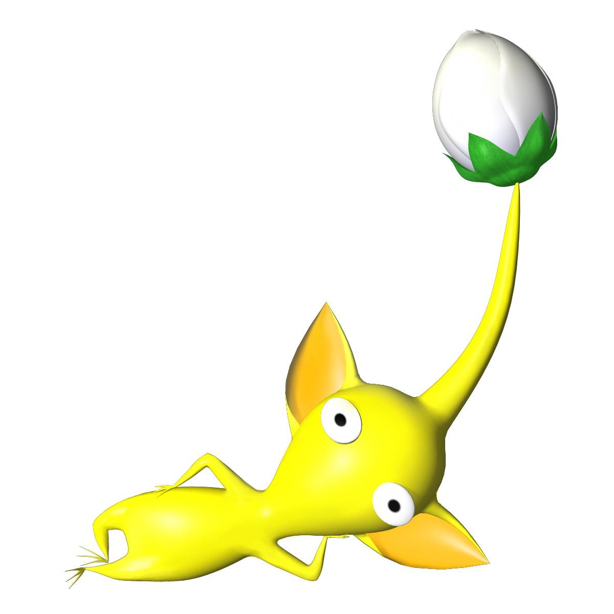 Yellow Pikmin - Full Body
