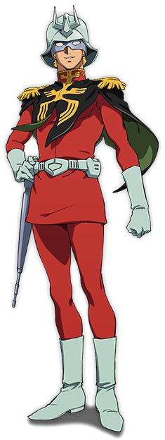 Aznable Char - Full Body