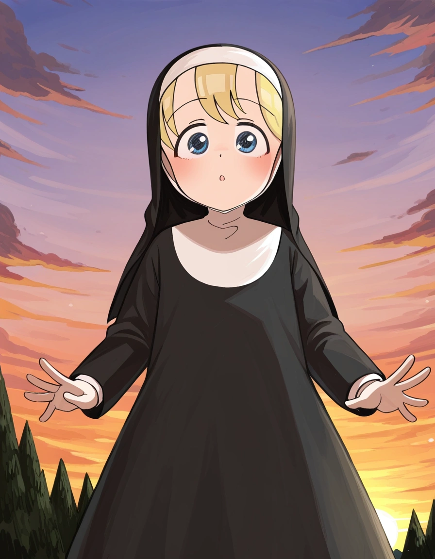 Clumsy Nun