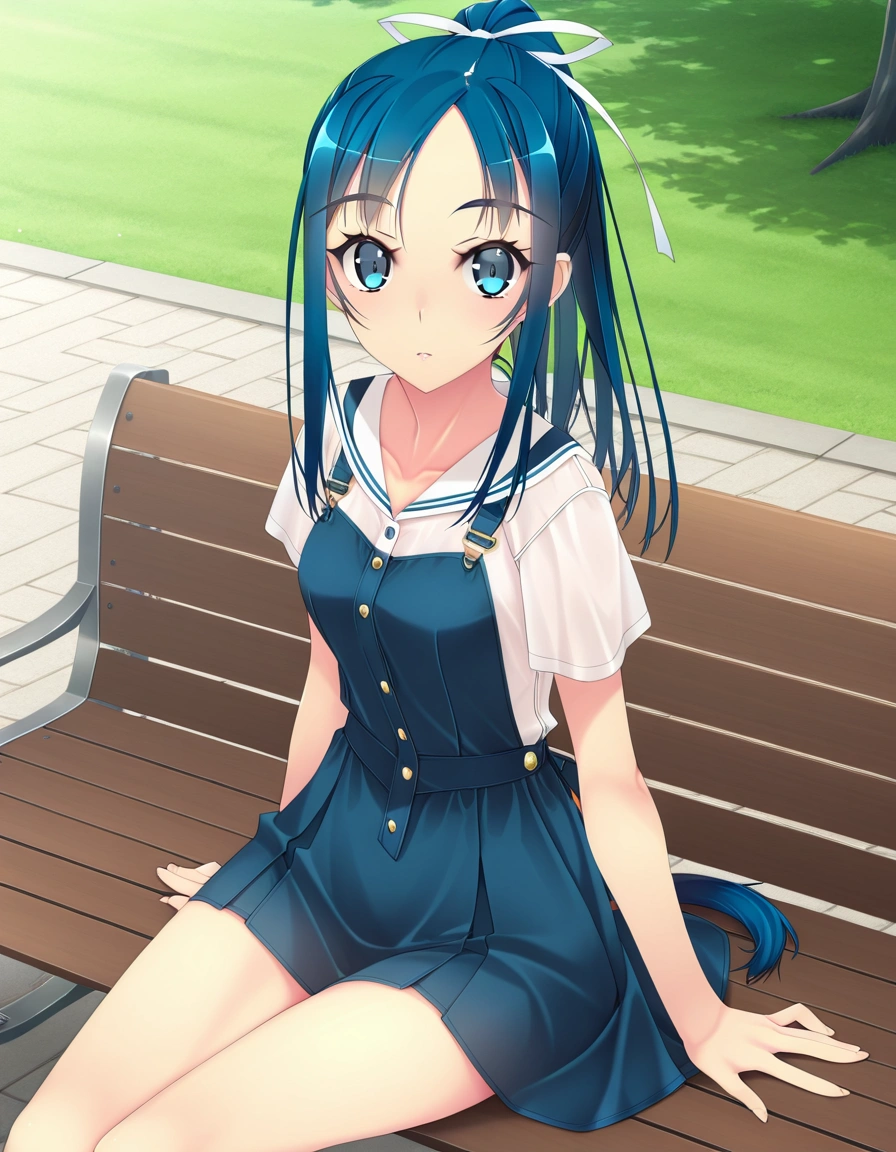 Murakami Blue-Haired Girl