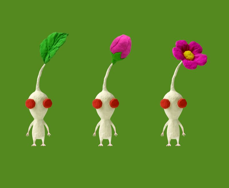 White Pikmin - Full Body