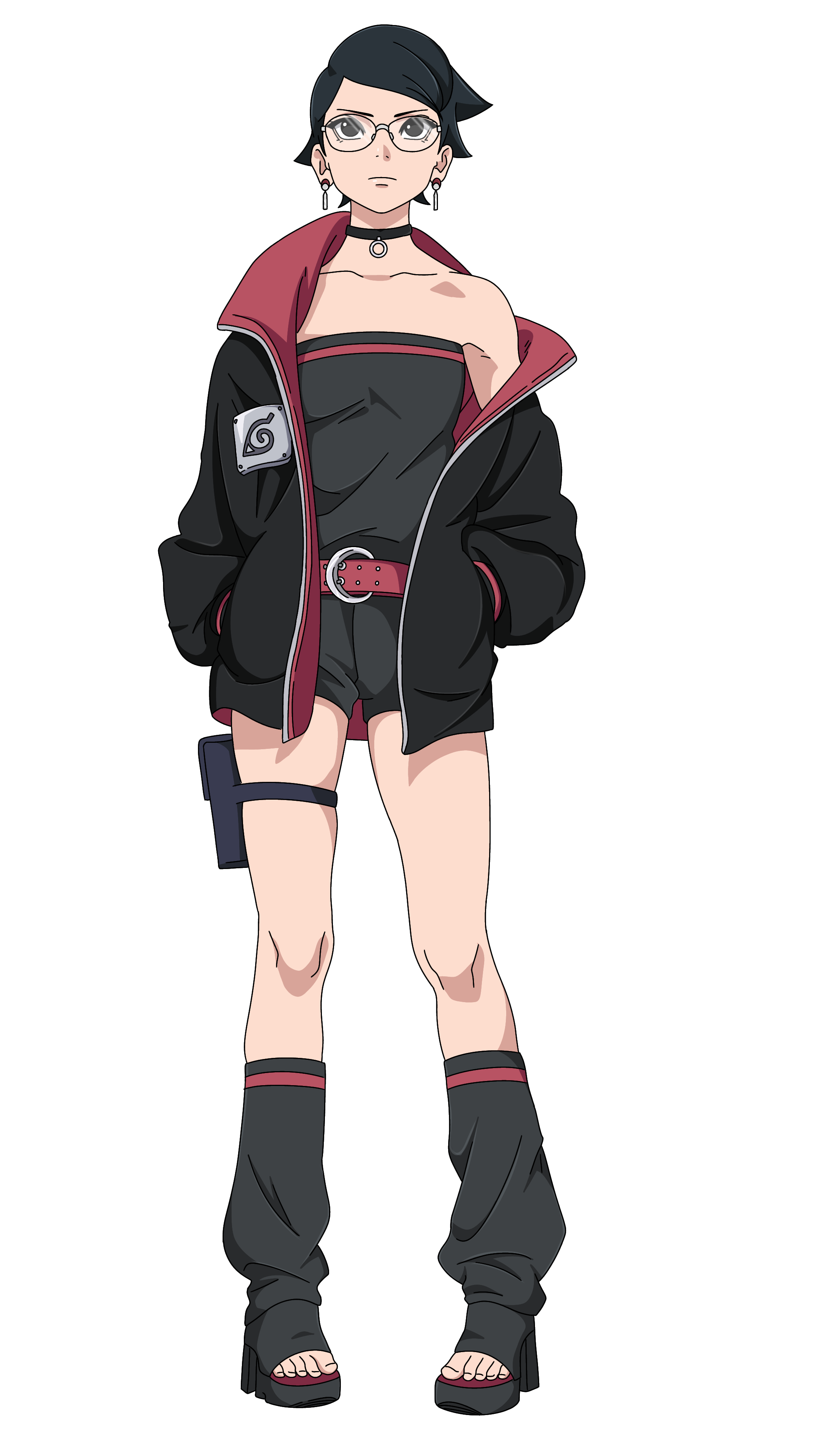 Uchiha Sarada - Full Body