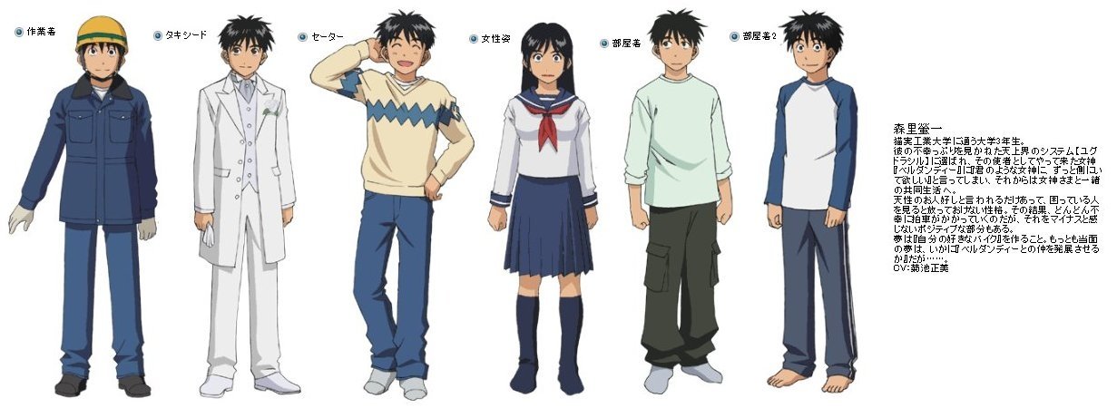 Morisato Keiichi - Full Body