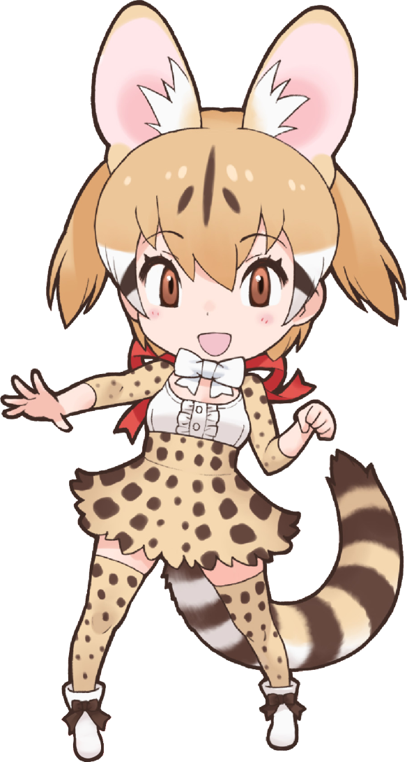 Large-Spotted Genet - Full Body