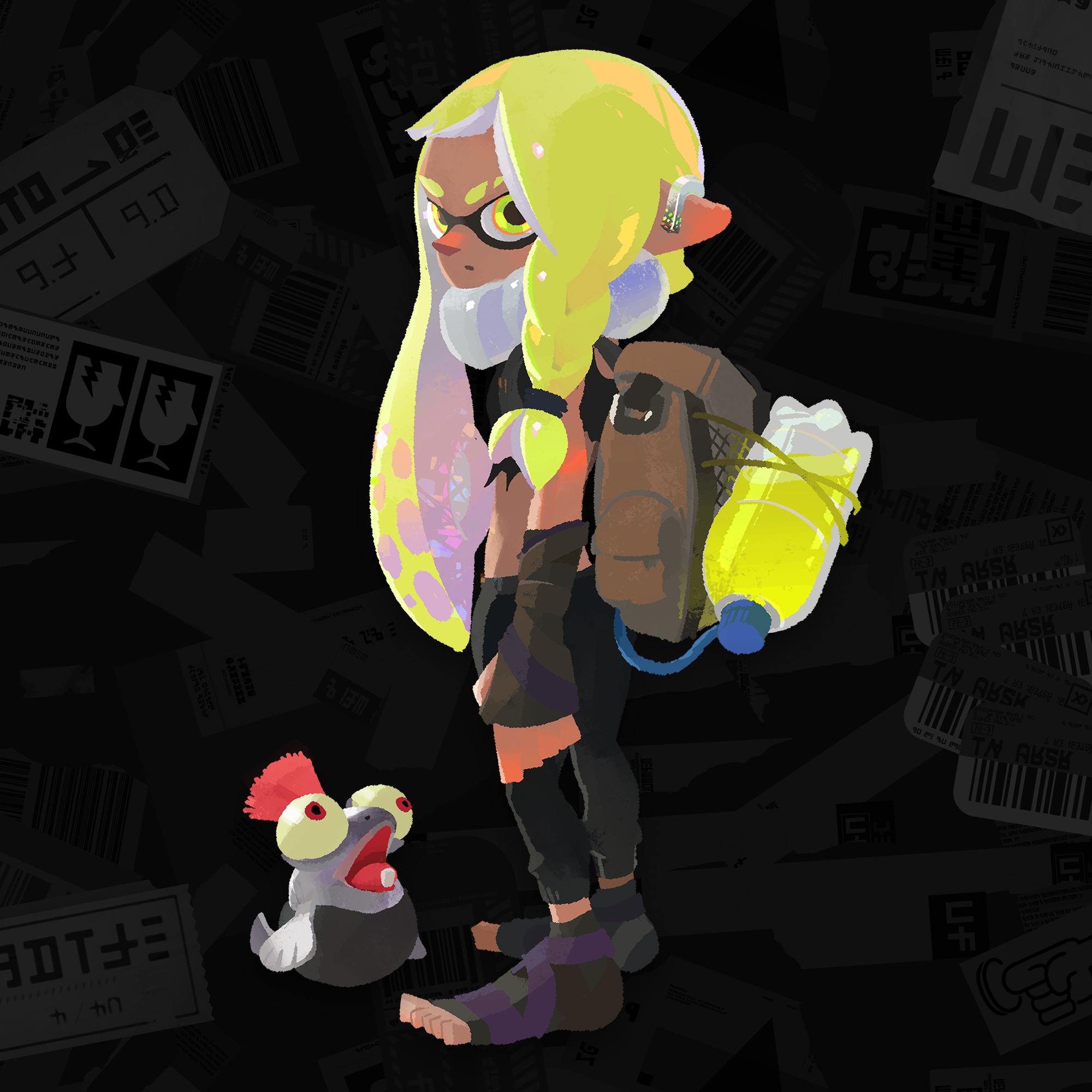 Agent 3 (Splatoon 3) - Full Body
