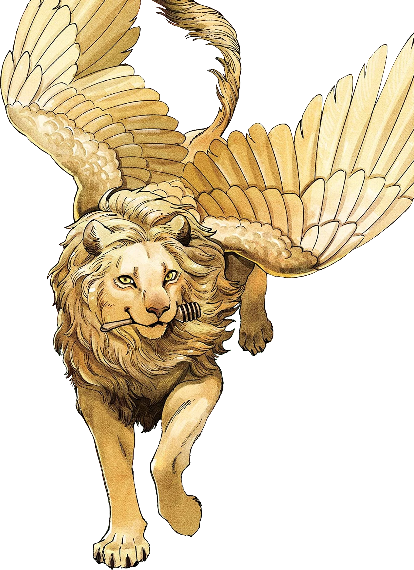 Winged Lion - Full Body