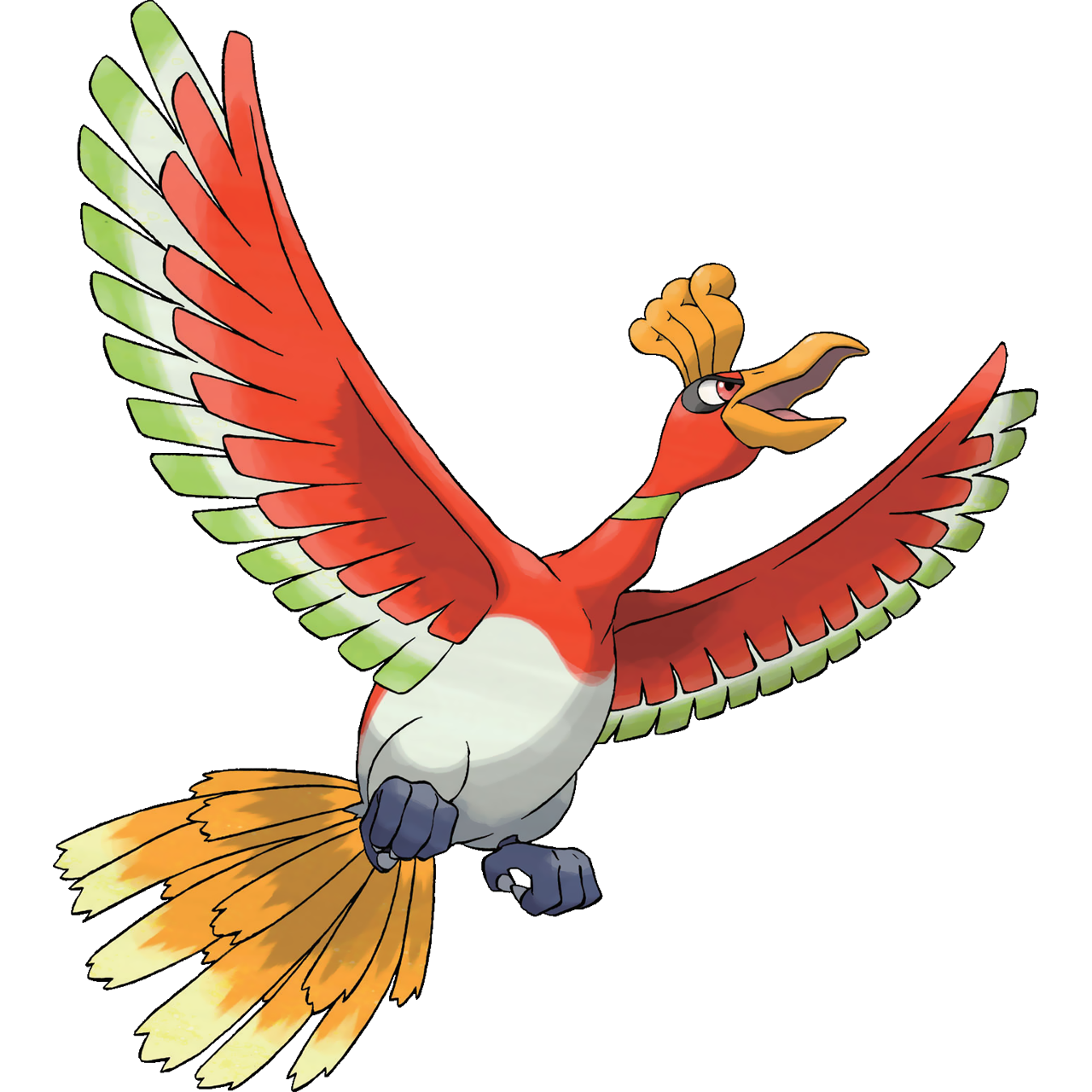 Ho-Oh - Full Body