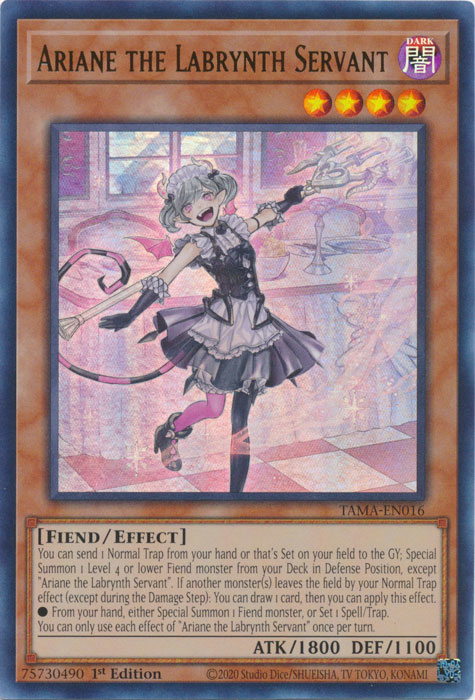 Arianne the Labrynth Servant - Full Body