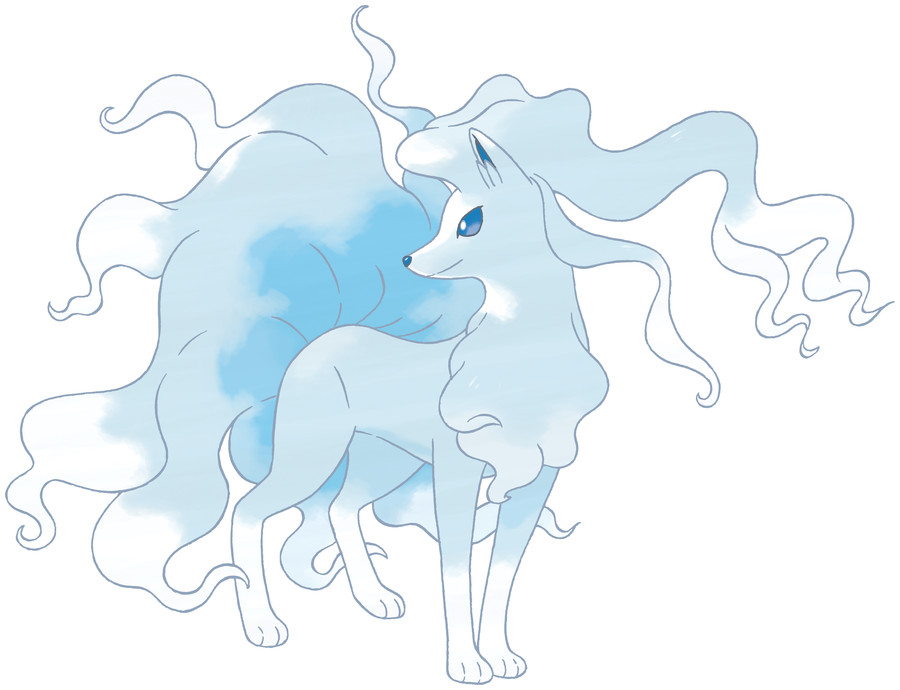 Alolan Ninetales - Full Body