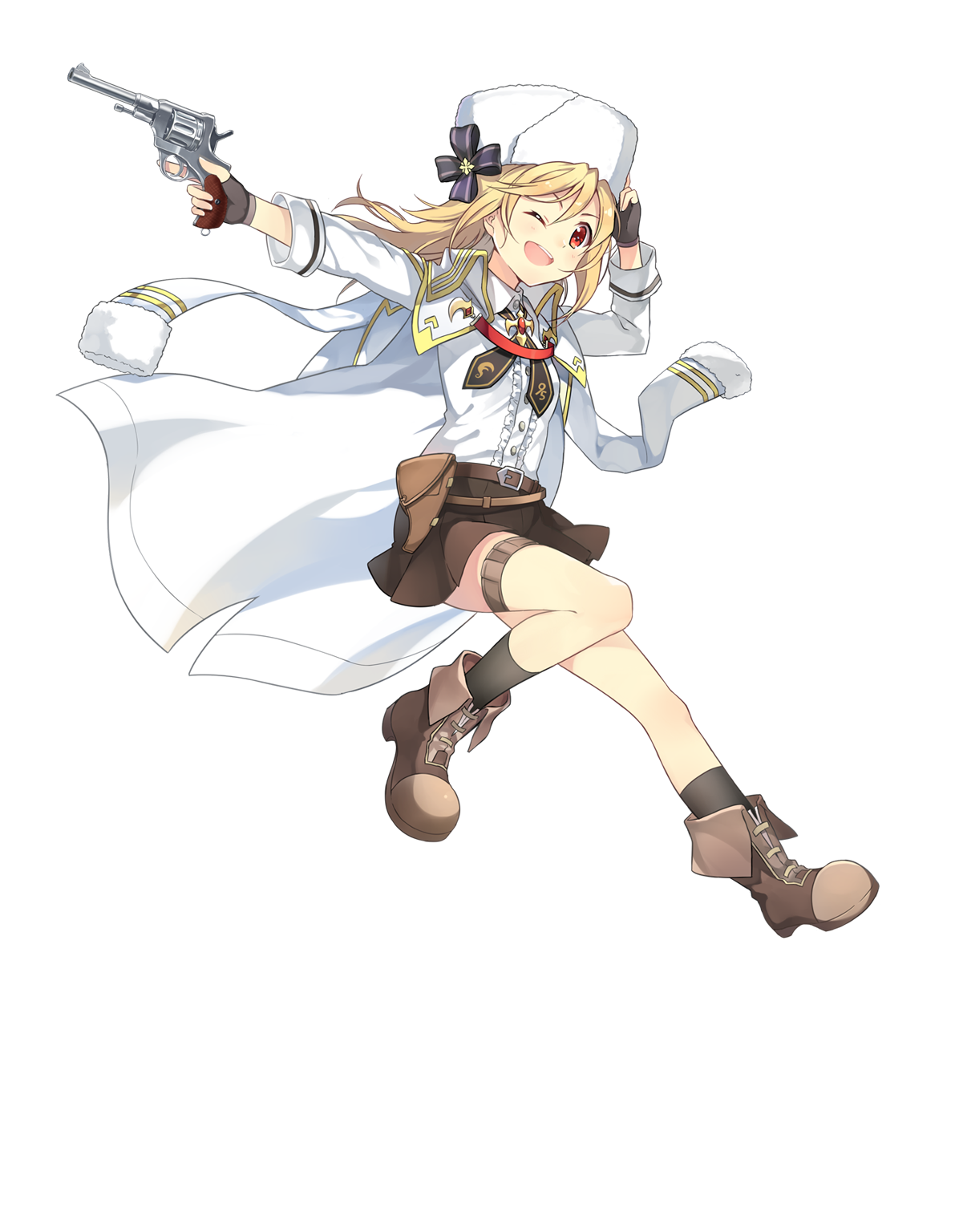 Nagant Revolver - Full Body