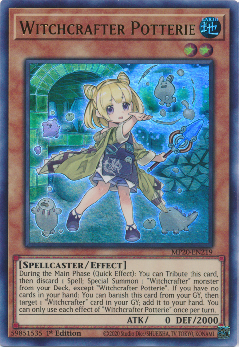 Witchcrafter Potterie - Full Body