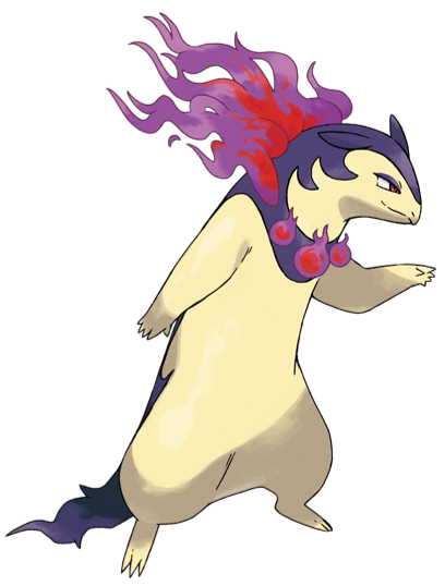 Hisuian Typhlosion - Full Body