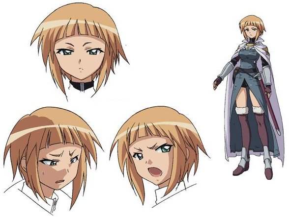 Agnes Chevalier de Milan - Full Body