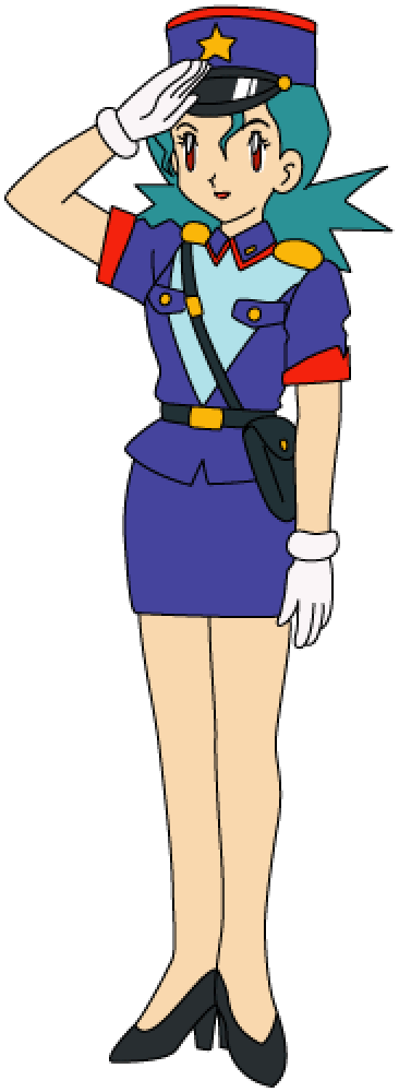 Officer Jenny - Full Body