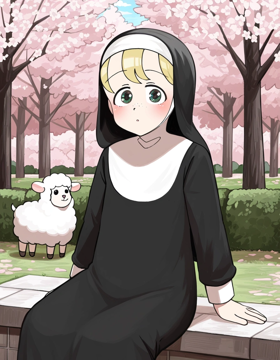 Sheep Nun