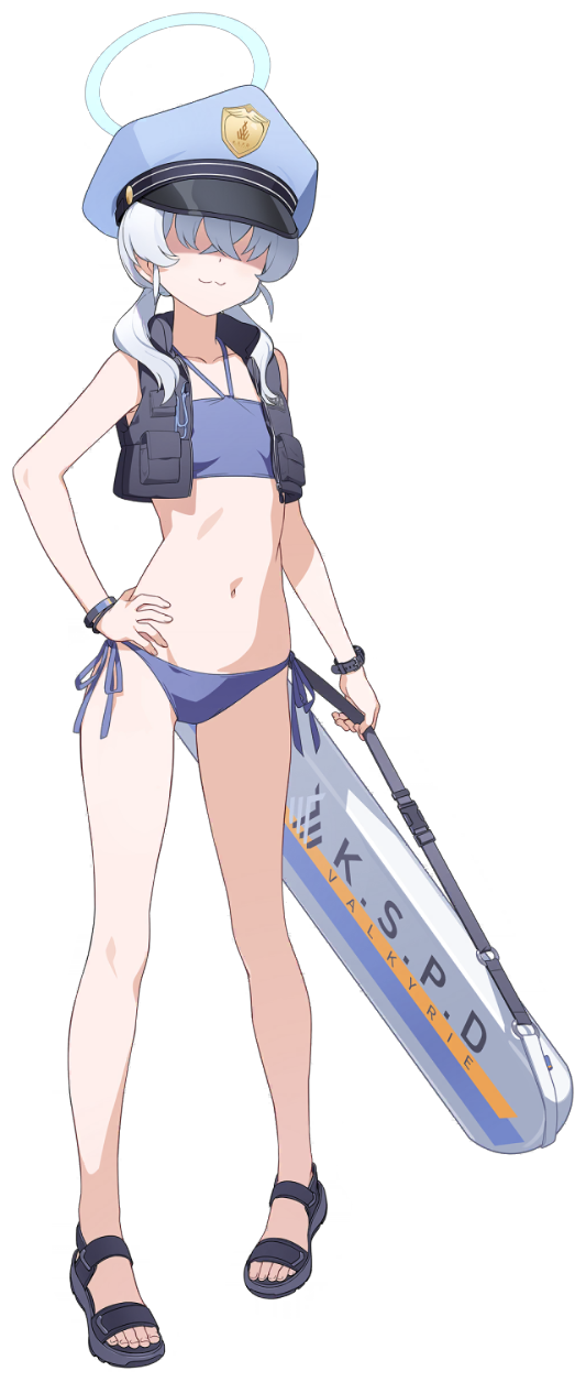 Valkyrie Police Academy Student - Full Body