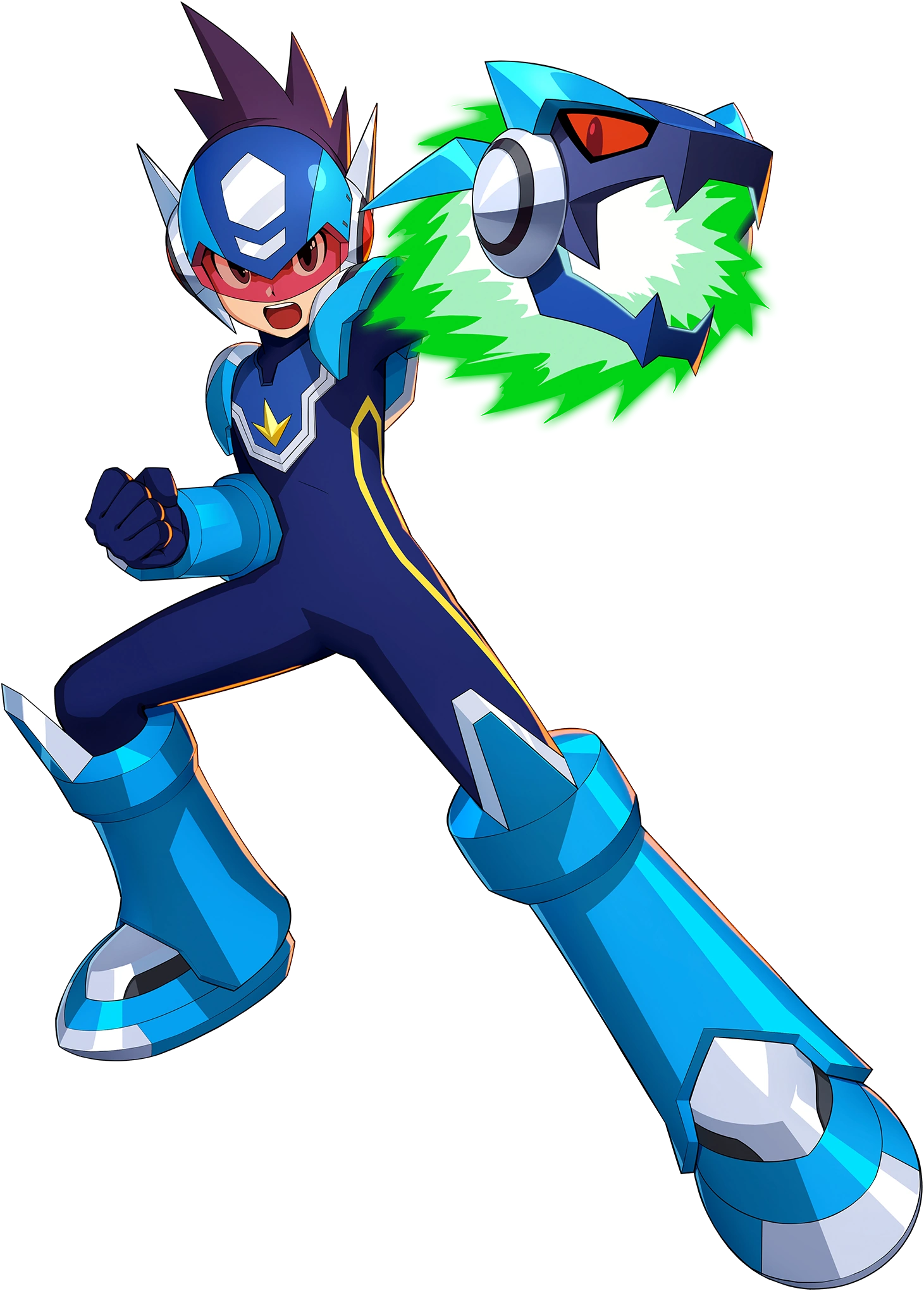 Star Force Mega Man - Full Body