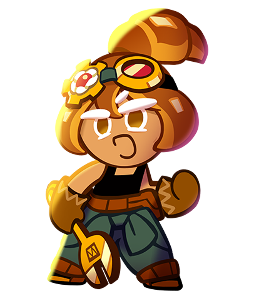 Croissant Cookie - Full Body