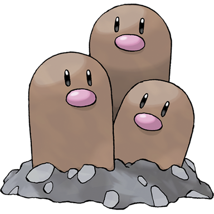 Dugtrio - Full Body