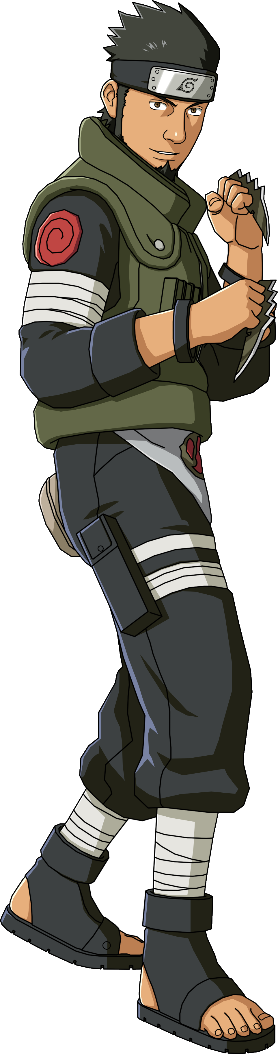 Sarutobi Asuma - Full Body