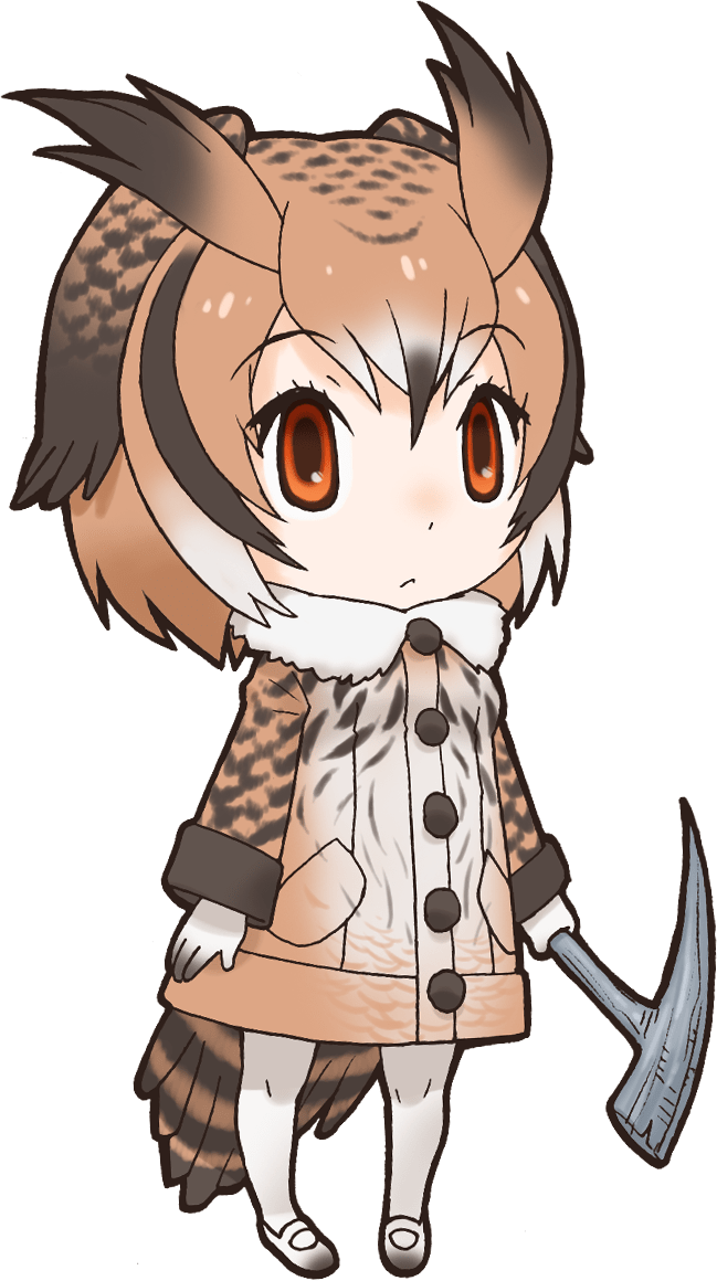 Eurasian Eagle Owl - Full Body