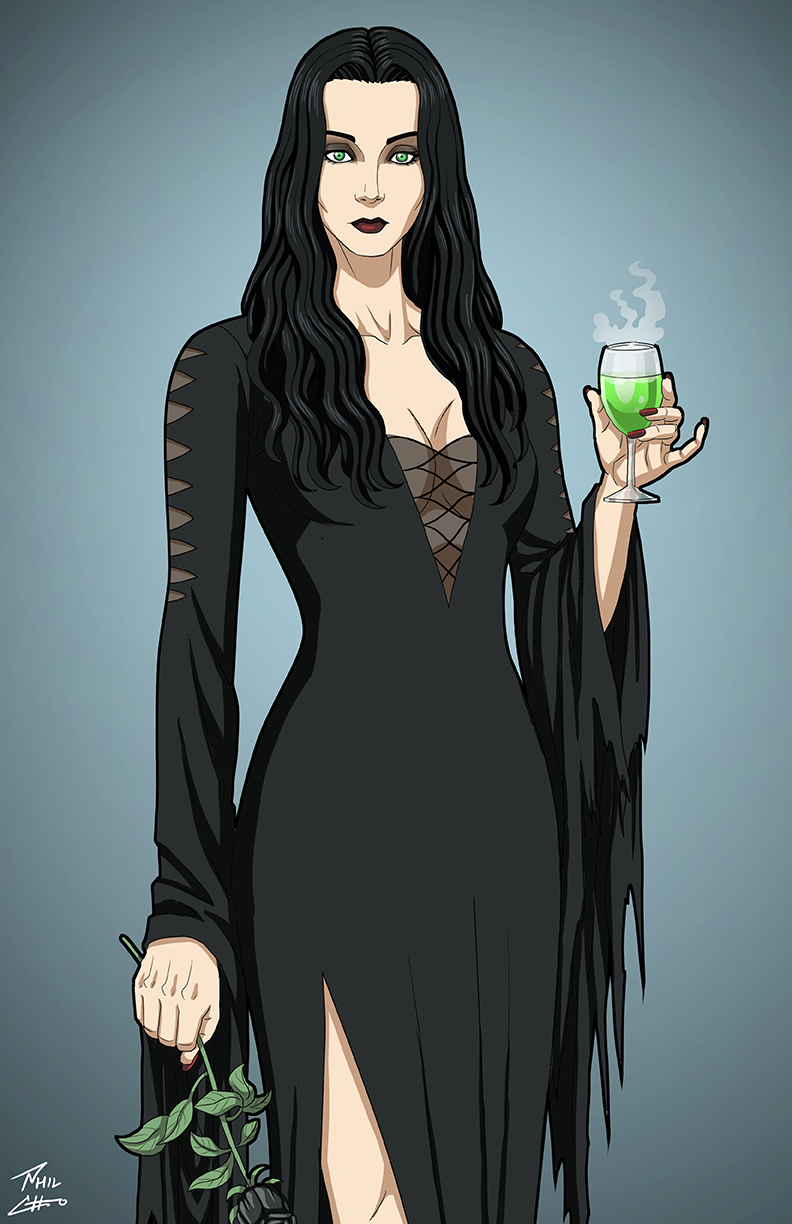 Morticia Addams - Full Body