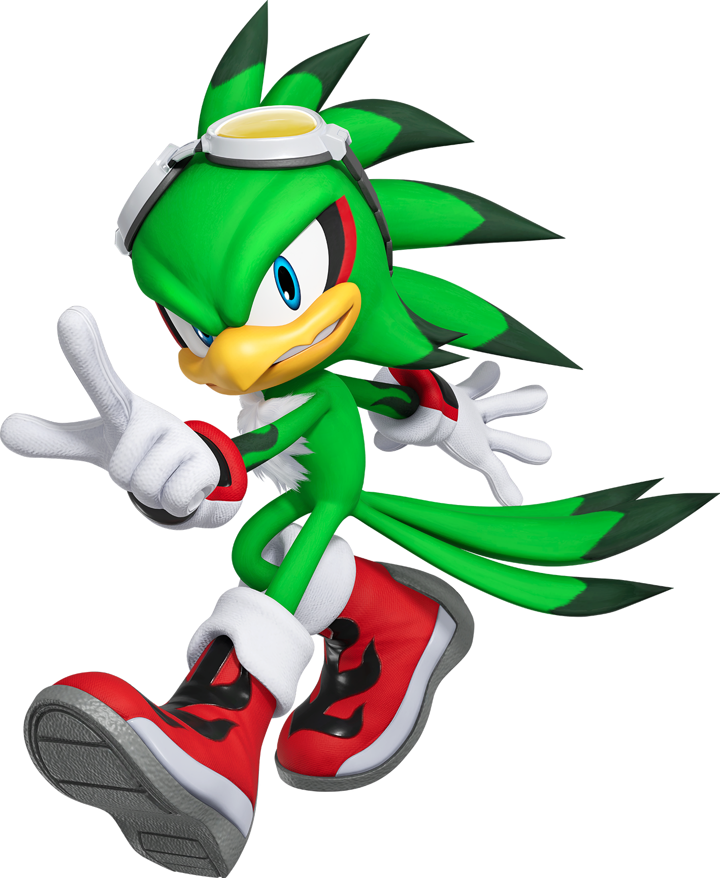 Jet the Hawk - Full Body