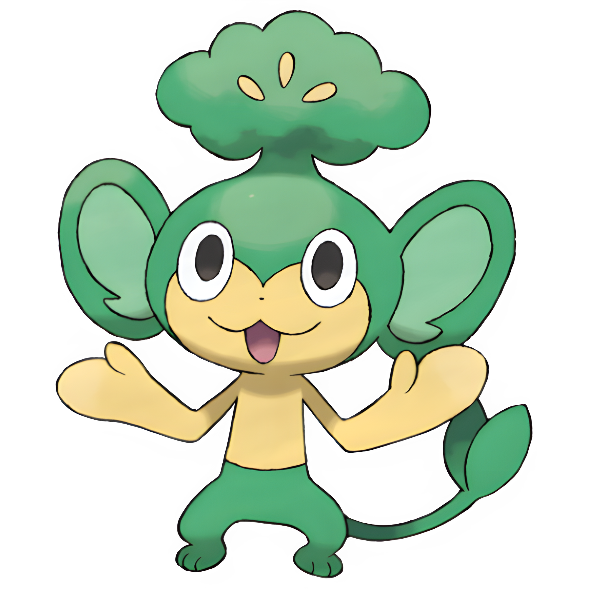 Pansage - Full Body