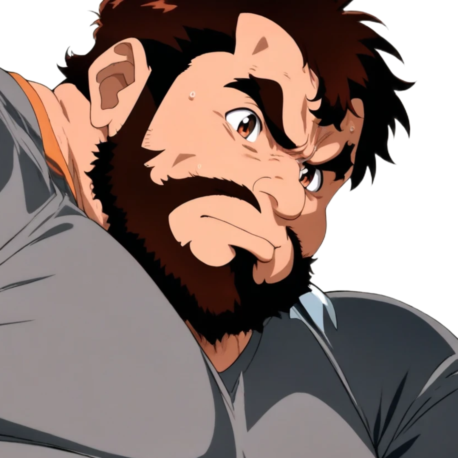 Norman the God of Gooning - Expression 2