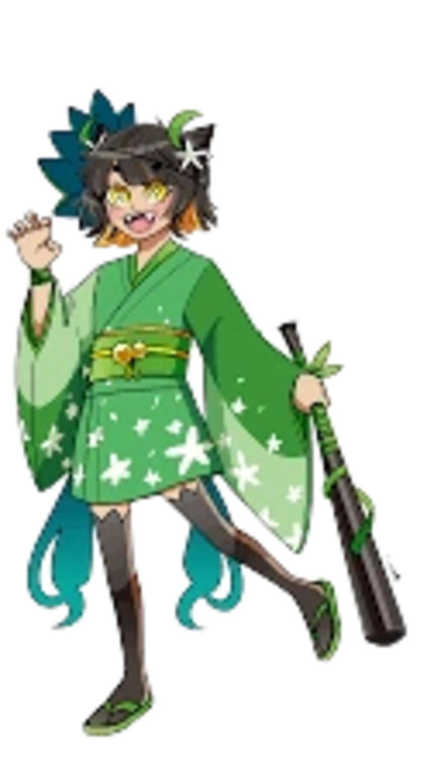 Ogerpon chan - Full Body