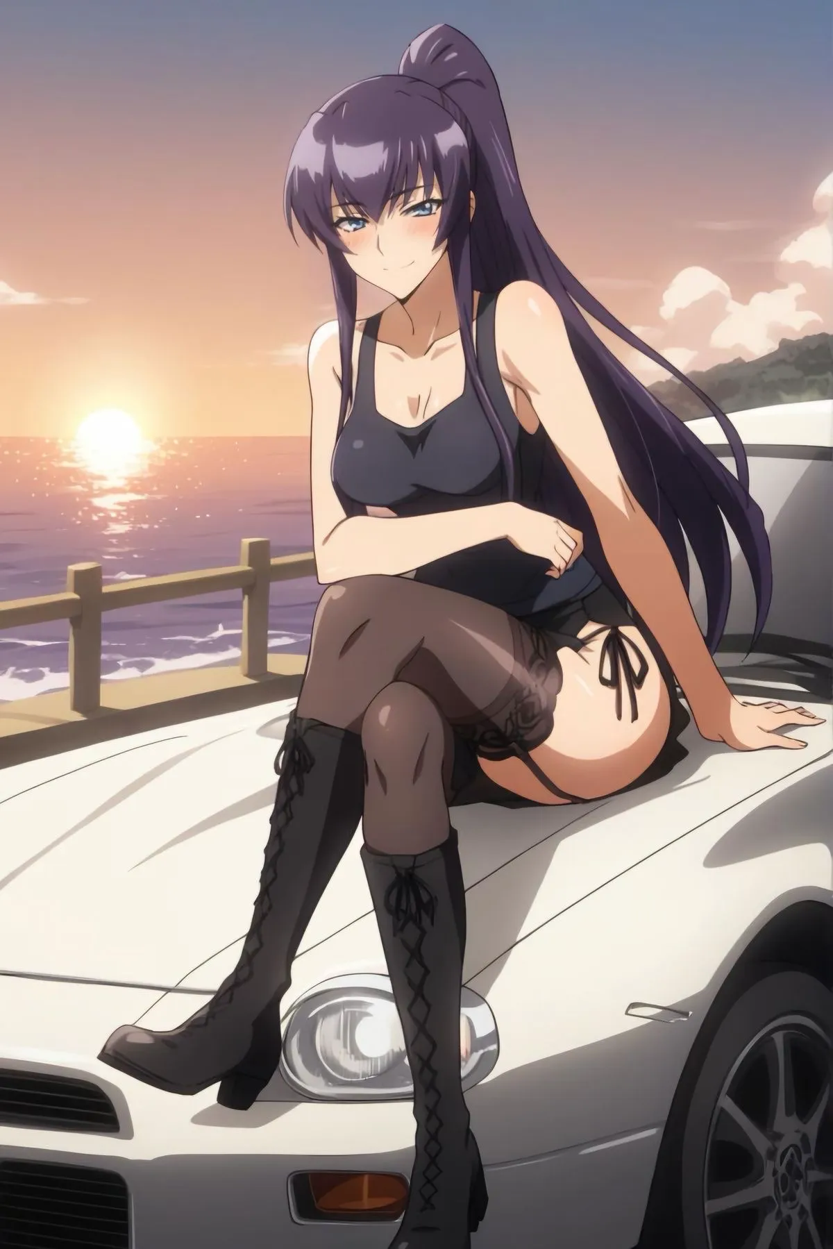 Saeko Busujima - Full Body
