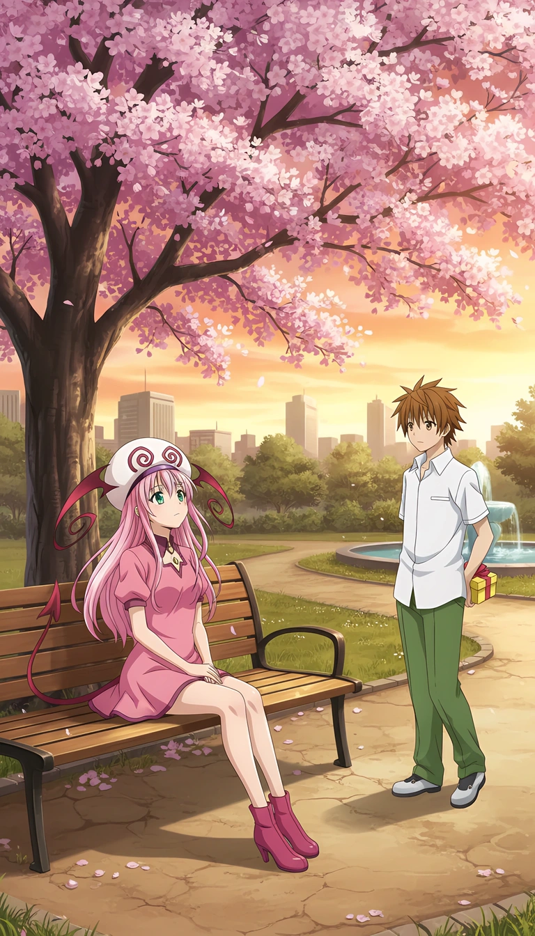 Cherry Blossoms for the Alien Princess by 5655poolo | WhatIf · WhatIf